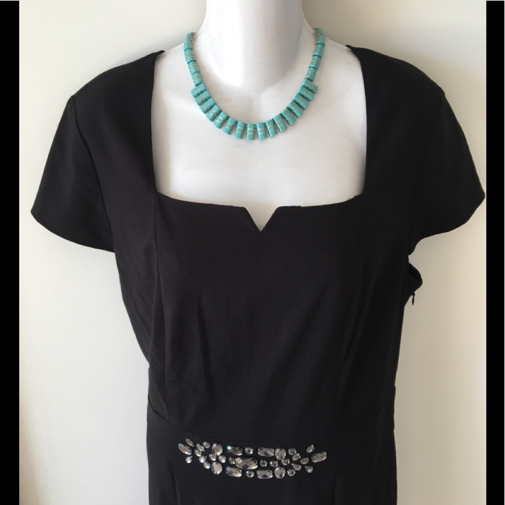 NWT Style & Co Cocktail Formal Dress Black